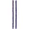 12 Pack: Amethyst Iridescent Glass Faceted Rondel Beads, 6mm by Bead Landing™